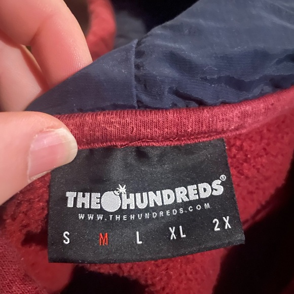Perfect Condition THE HUNDREDS HOODED SWEATSHIRT - Picture 5 of 6